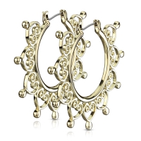 oorbellen Filigree Large Hoop