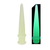 Taper acryl recht glow in the dark