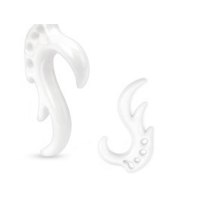 Taper acryl spiral tribal