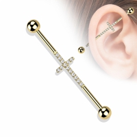 Industrial piercing titanium CNC cross