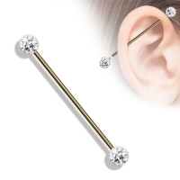 Industrial piercing PVD ferido