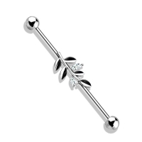 Industrial piercing leaf