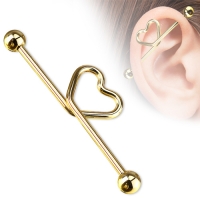 Industrial piercing hartje