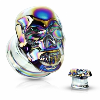 Double flared plug skull