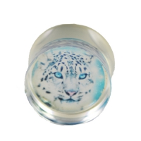 Double flared plug tijger