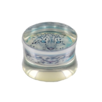 Double flared plug tijger Double flared plug tijger