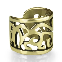 Fake piercing filigree