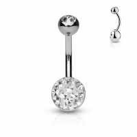 Piercing austrian crystal
