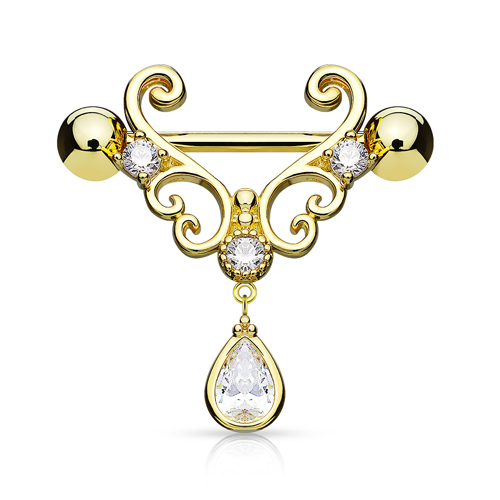 Tepelpiercing tear drup hanger 1.6x12 Tepelpiercing tear drup hanger 1.6x12