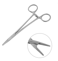 Tangetje voor het plaatsen van piercing