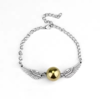 Armband snitch - zilver
