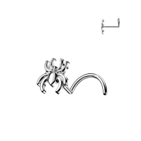 Neuspiercing PVD U-bocht spider 0.8x6