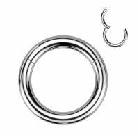 Clicker ring titanium big size