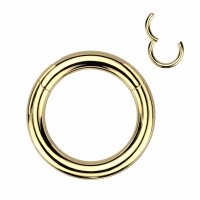 Clicker ring titanium big size