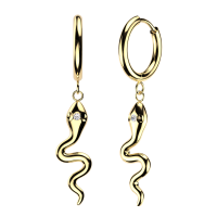 Oorbellen huggy snake